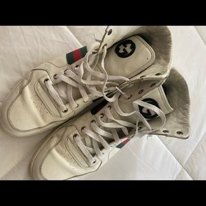 🌟💎Mens Gucci Shoes Authentic Gucci Monogram High Top Sneakers💎🌟